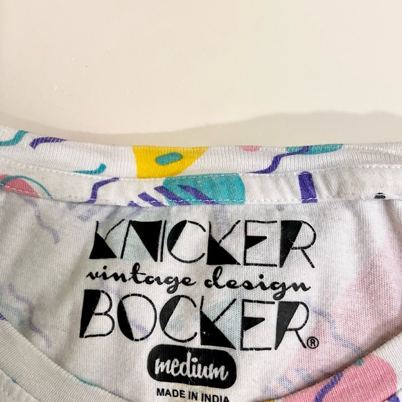 Vintage 80’s geometric top - Picture 2 of 2